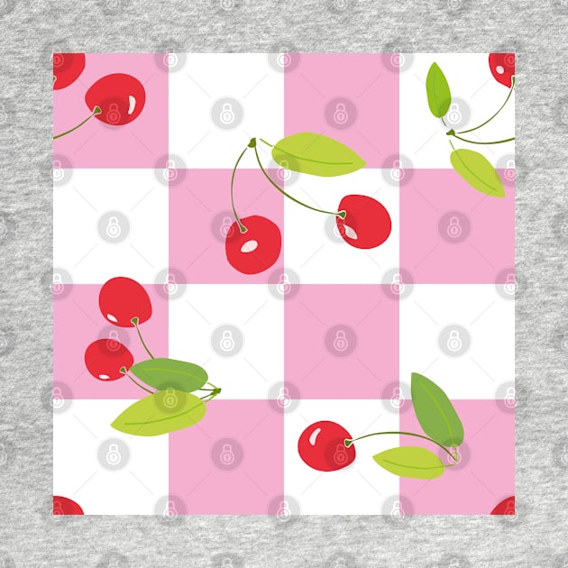 Pink Cherry Chess by JaanaHalme